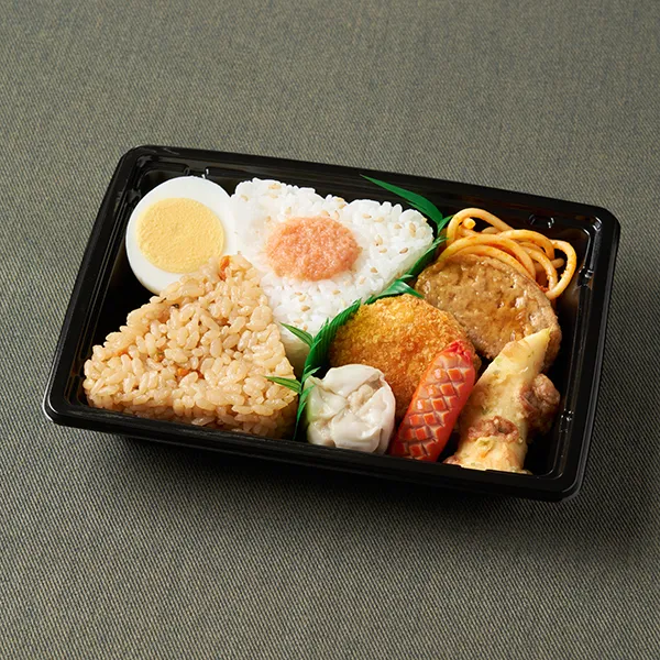 【北陸】6種おかずとおむすびセット