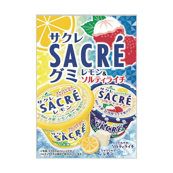 クリート　サクレグミ　レモン&ソルティライチ