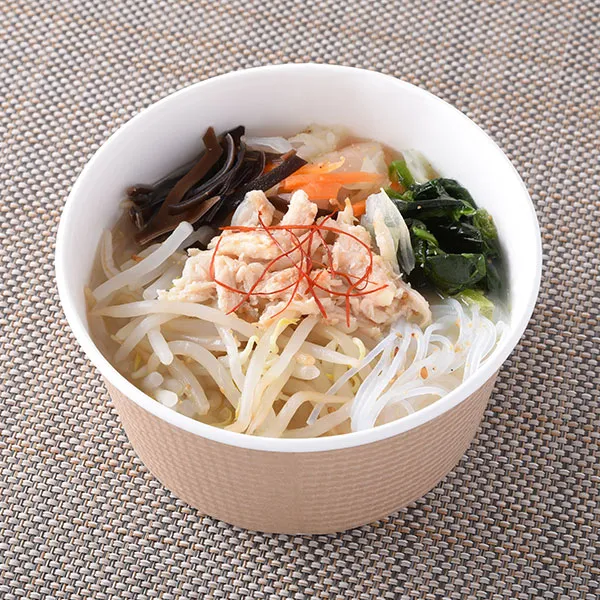 【関東・東海・北陸】蒸し鶏と野菜の鶏白湯スープ