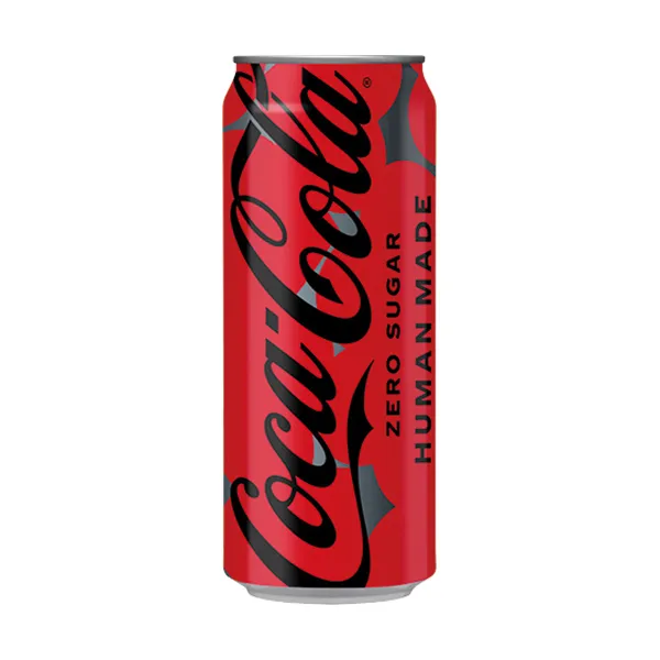 コカ・コーラゼロ　HUMAN MADE限定デザイン缶　500ml