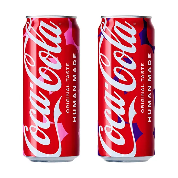 コカ・コーラ　HUMAN MADE限定デザイン缶　500ml