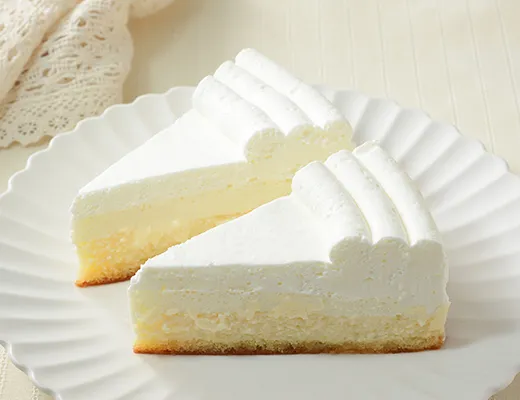 とろける白いミルクチーズケーキ　2個