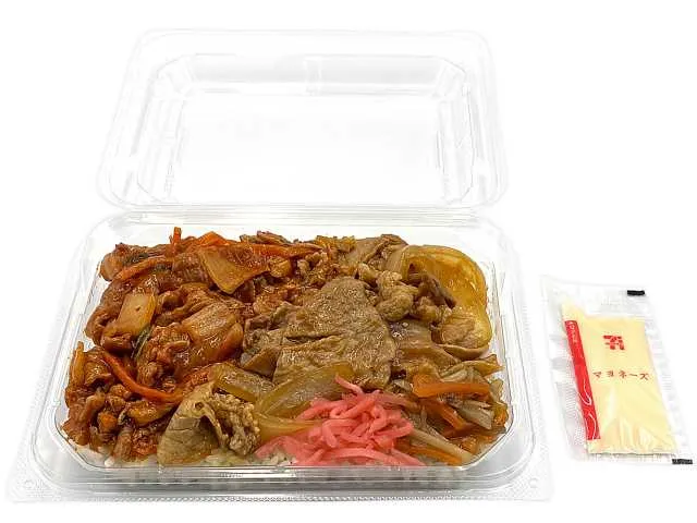 豚キムチ＆生姜焼き弁当