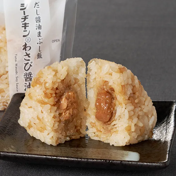 【静岡県】だし醤油まぶし飯　シーチキンわさび醤油