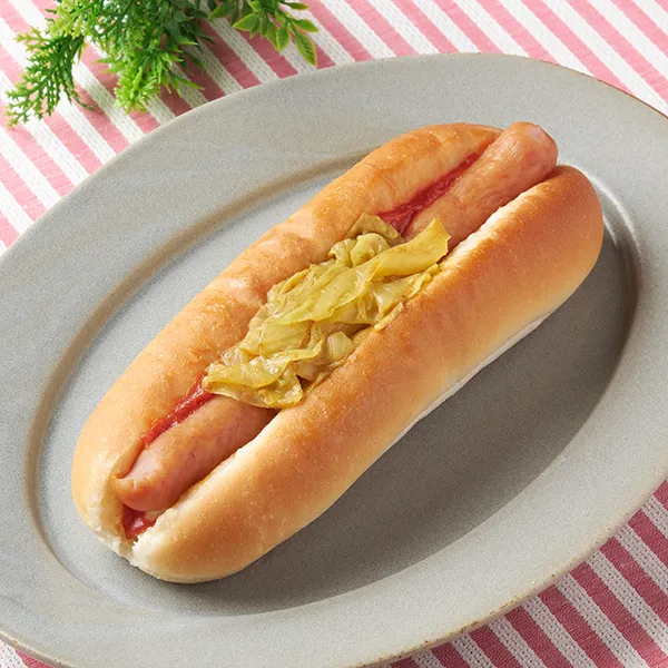 【四国】ホットサンド　ホットドッグ（カレーキャベツ入り）