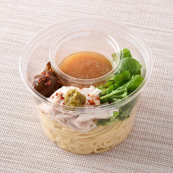 【東京都の一部・神奈川県の一部】冷製　大粒なめこと鶏むね肉のパスタ