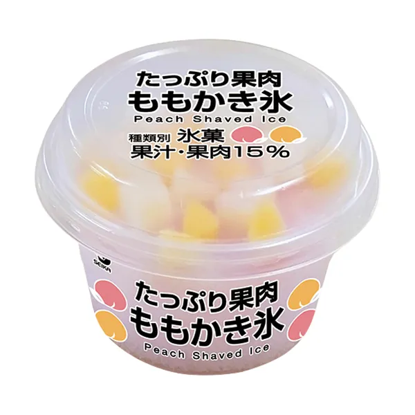 セイカ　たっぷり果肉ももかき氷