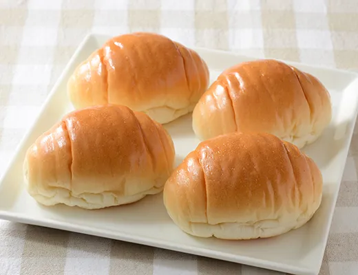 国産小麦のバターロール　4個入