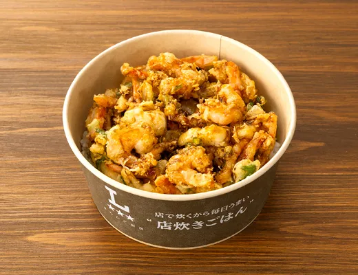 海鮮かき揚げ丼
