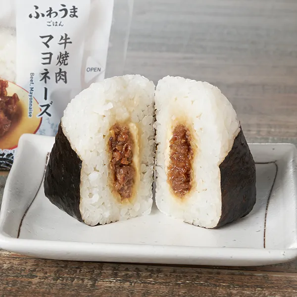 牛焼肉マヨネーズおむすび