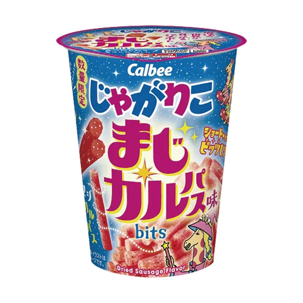 カルビー　じゃがりこ　まじカルパス味bits