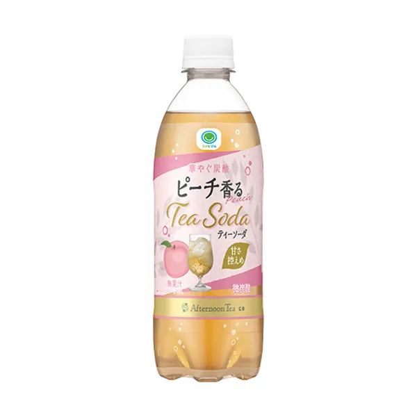 Afternoon Tea監修　ピーチ香るティーソーダ　500ml