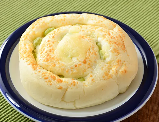 枝豆とチーズのパン