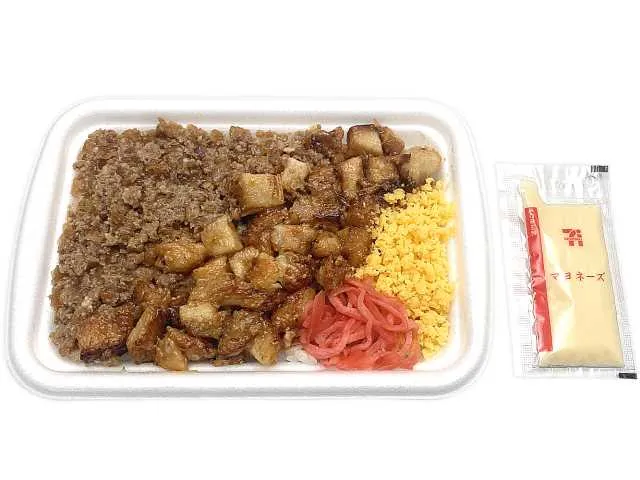 脂とろける焼豚御飯（もち麦）　道産豚肉使用