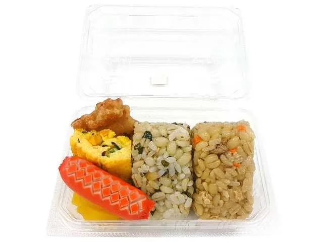もち麦おむすびセット　しそわかめ・かしわ