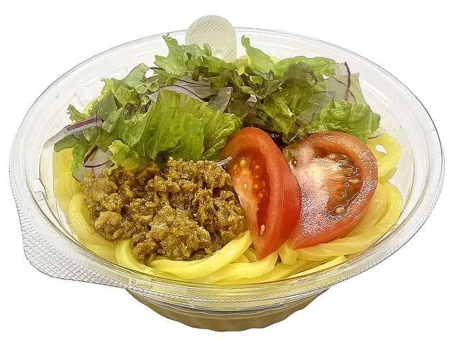 スパイス香る冷かけカレーうどん　豆乳仕立て