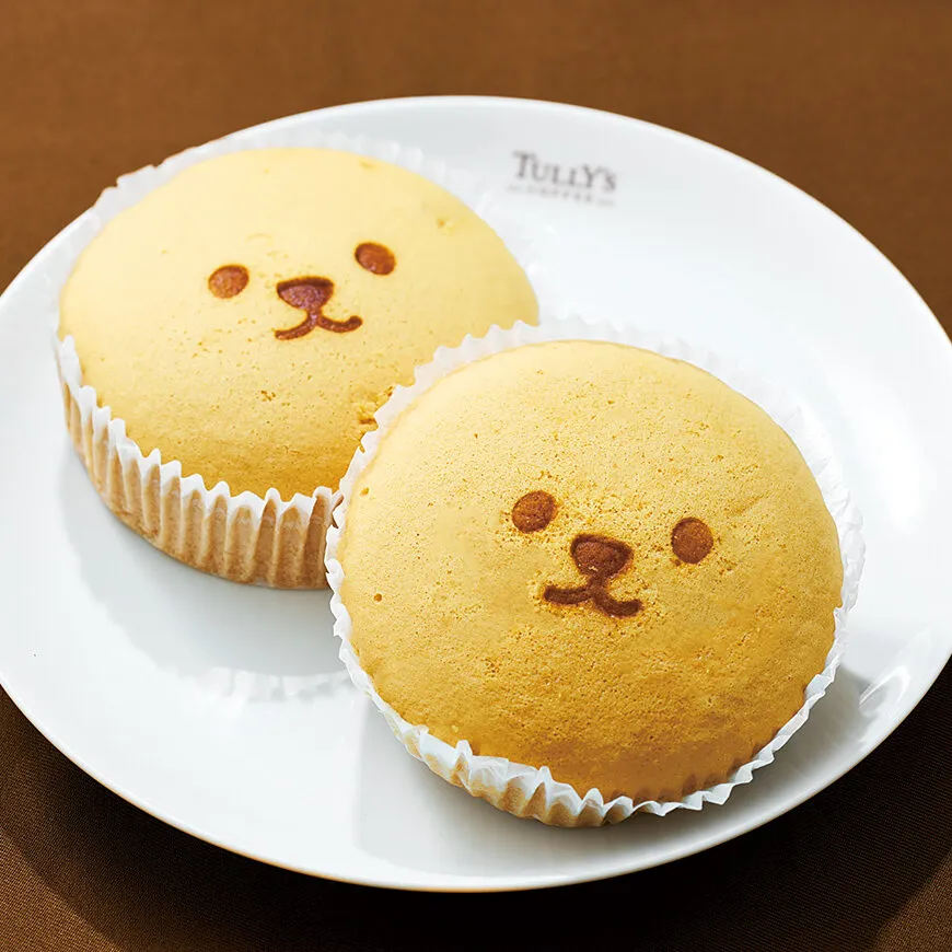 日焼けベアフルのキャラメルスチームケーキ