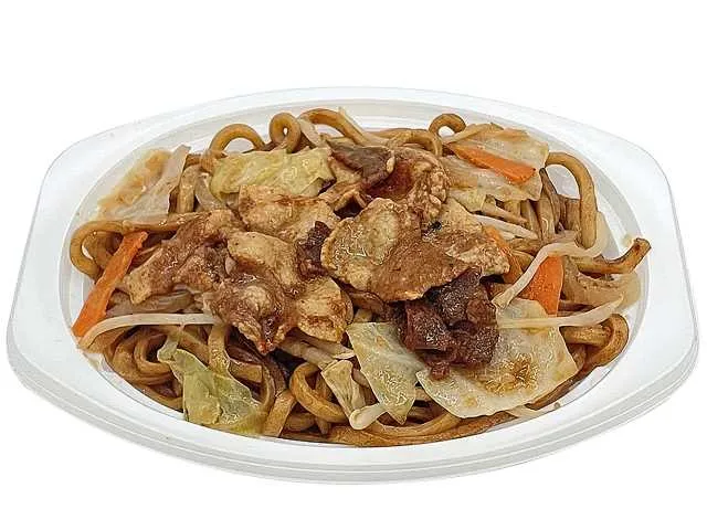 豚焼肉うどん