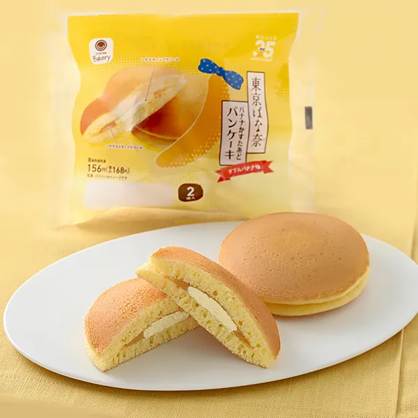 東京ばな奈　バナナかすたあどパンケーキ2個入