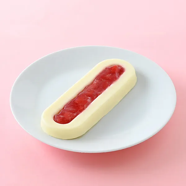 かじるホワイトチーズケーキ