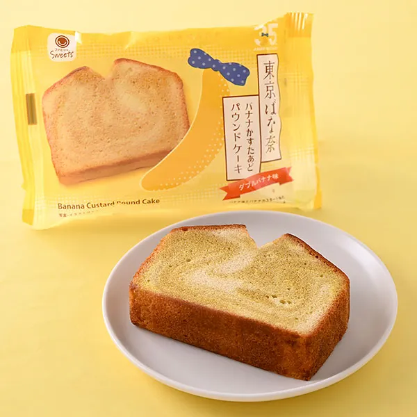 東京ばな奈　バナナかすたあどパウンドケーキ