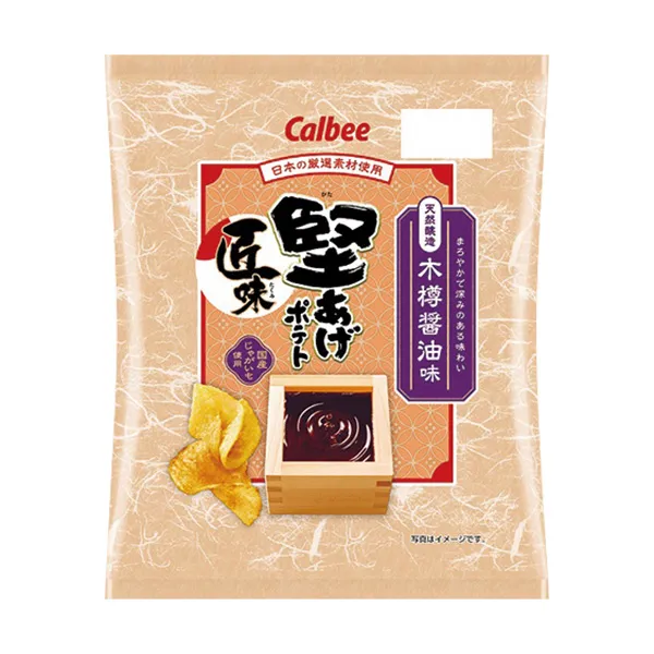 カルビー　堅あげポテト匠味　天然醸造木樽醤油味