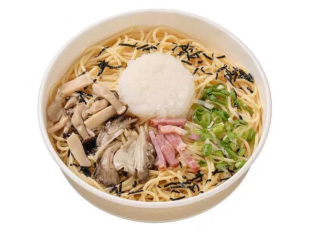 ３種きのこと大根おろしの和風パスタ