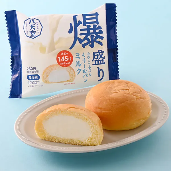 爆盛り　冷やして食べるくりーむパンミルク