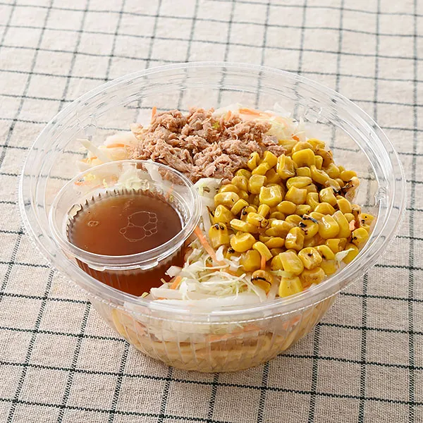 【関東】焼きとうもろこしとツナのパスタサラダ