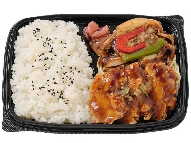 油淋鶏＆ホイコーロー弁当
