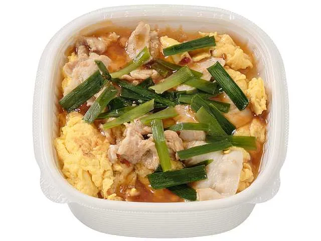 スタミナニラ玉豚丼