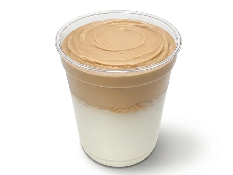 カフェオレ風ミルクプリン