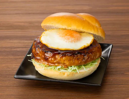 とろ〜り月見つくねバーガー