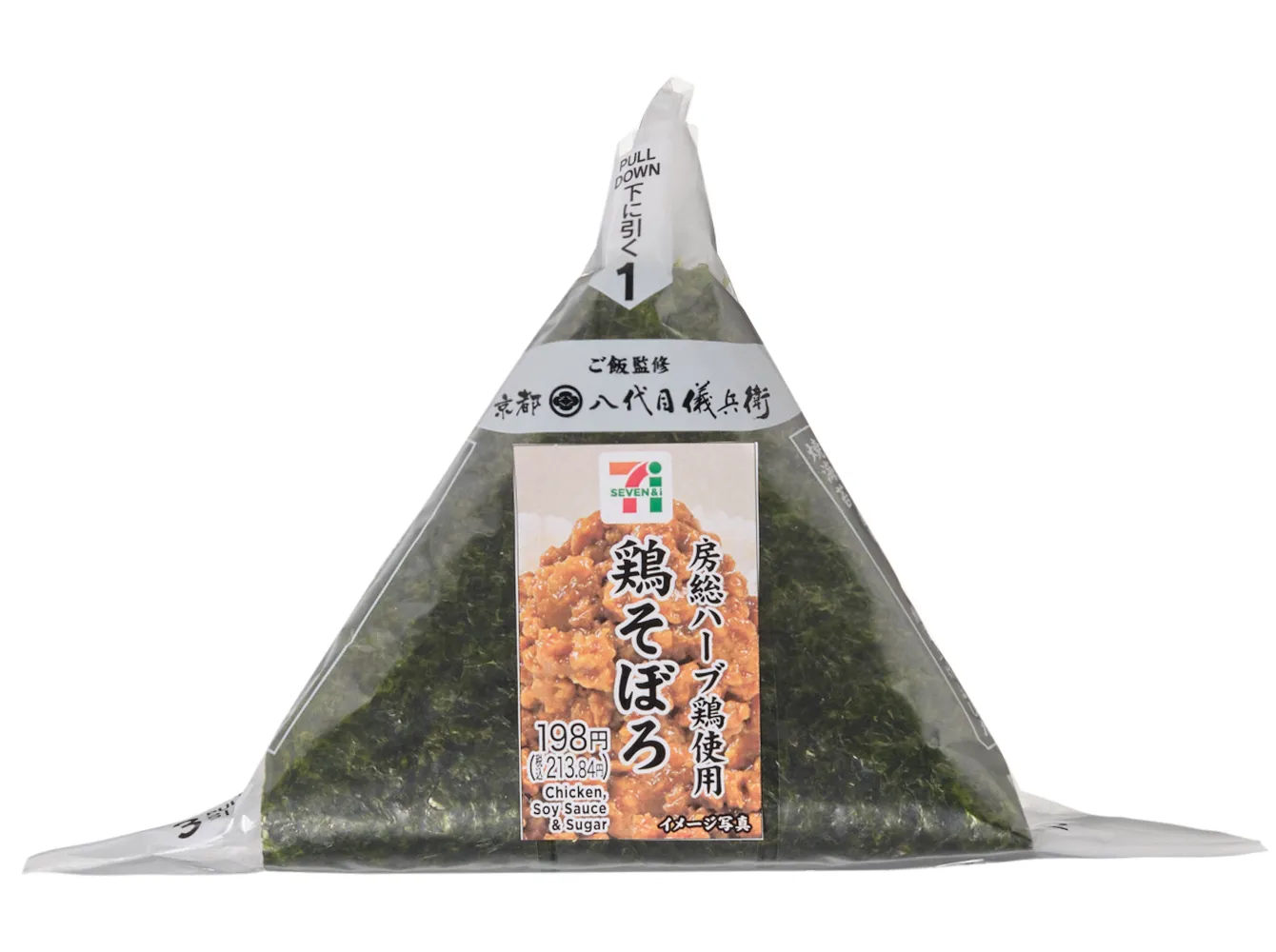 手巻おにぎり　房総ハーブ鶏使用　鶏そぼろ