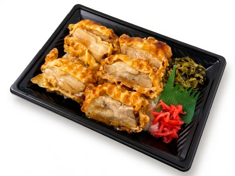 鶏天弁当